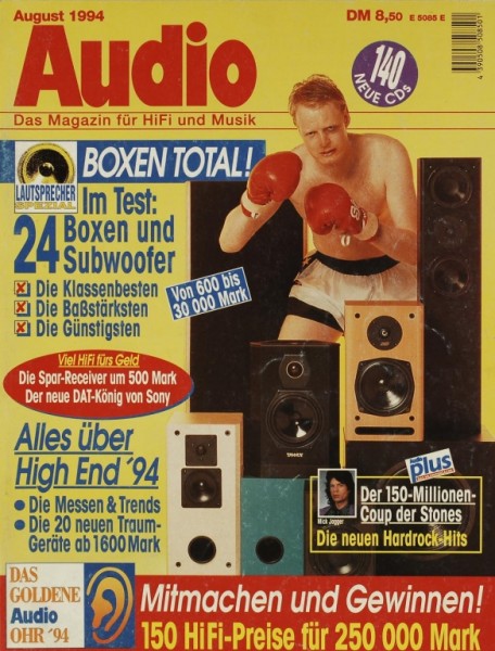 Audio 8/1994 Zeitschrift