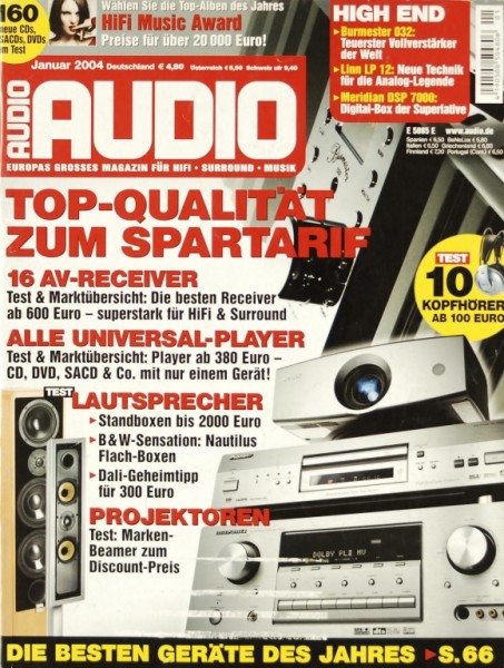 Audio 1/2004 Magazine