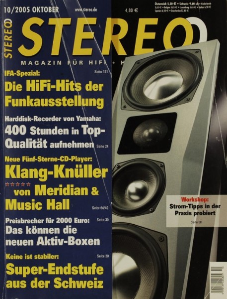 Stereo 10/2005 Zeitschrift