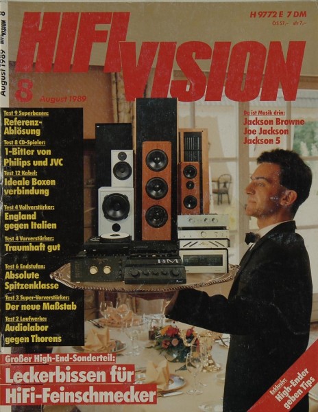Hifi Vision 8/1989 Zeitschrift