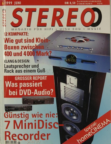 Stereo 6/1999 Zeitschrift