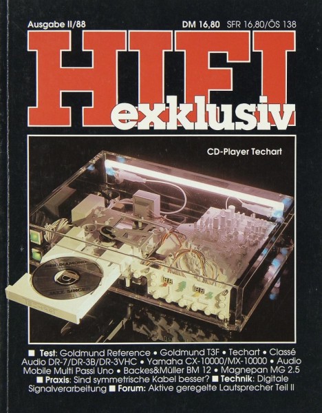Hifi Exklusiv II / 88 Zeitschrift