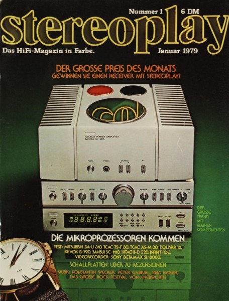 Stereoplay 1/1979 Zeitschrift