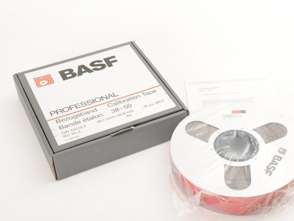 BASF reference tape DIN 45513 -2 27cm 2-inch