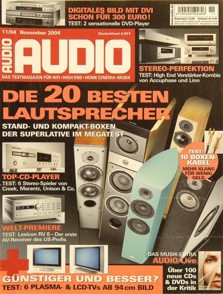 Audio 11/2004 Zeitschrift