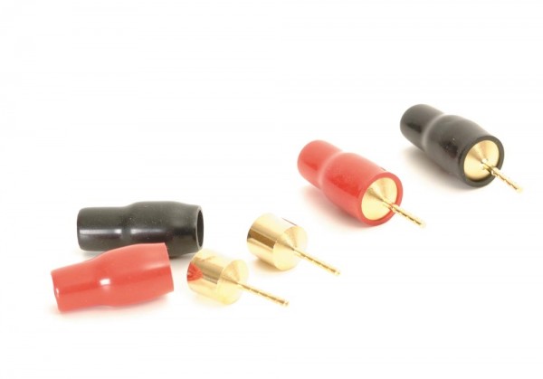 Loudspeaker connection pins 10 mm 4 set