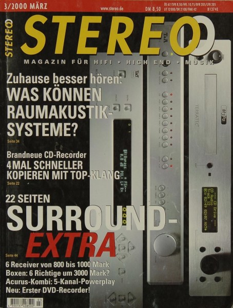 Stereo 3/2000 Zeitschrift