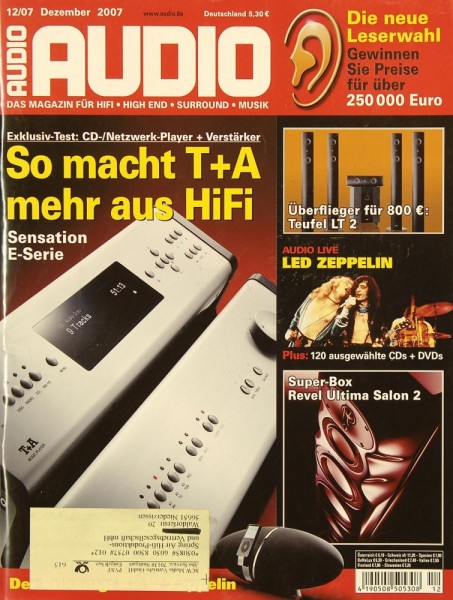Audio 12/2007 Zeitschrift