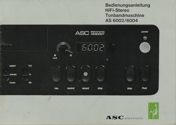 ASC AS 6002 / 6004 Manual