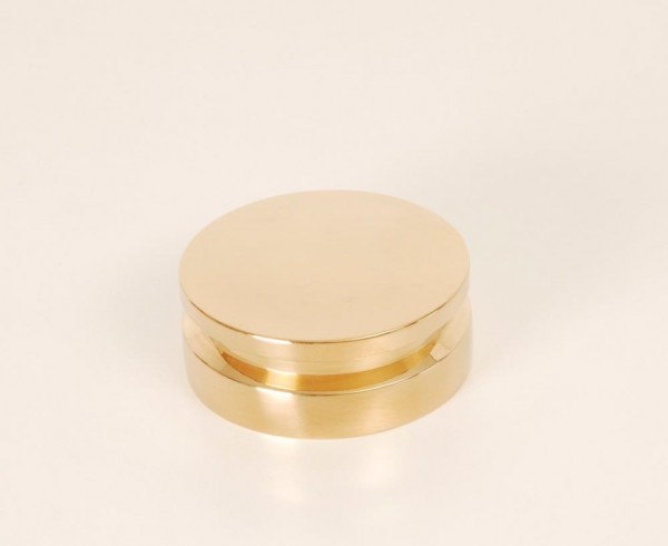 Gold plated plate weight