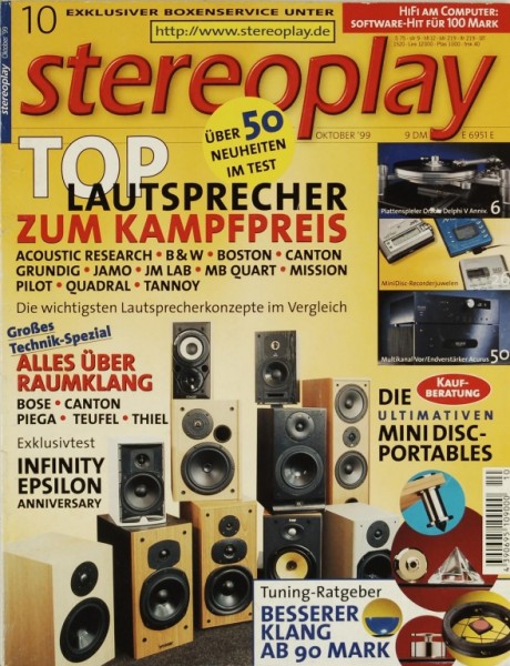 Stereoplay 10/1999 Magazine