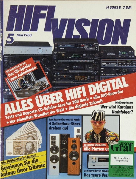 Hifi Vision 5/1988 Zeitschrift