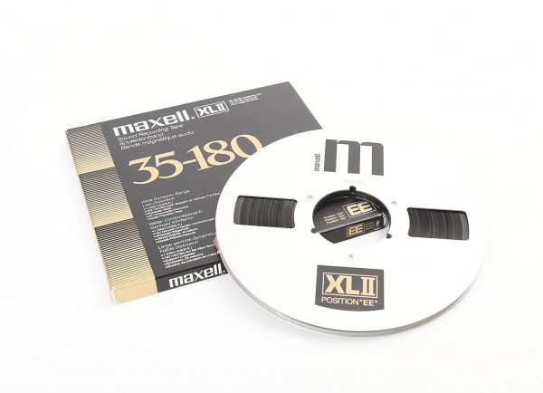 Maxell XLII 35-180 EE tape reel 27 cm NAB metal