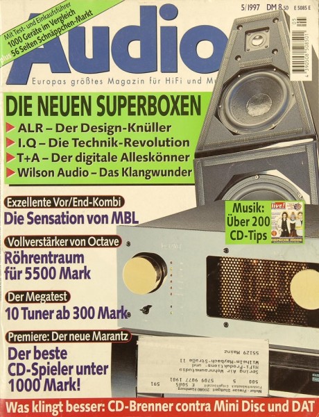Audio 5/1997 Zeitschrift