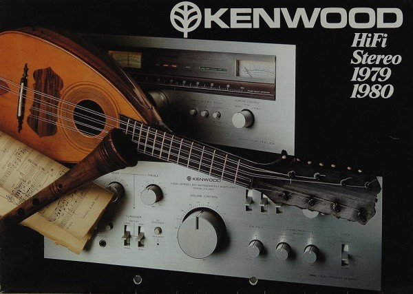 Kenwood Hifi Stereo 1979/1980 Prospekt / Katalog