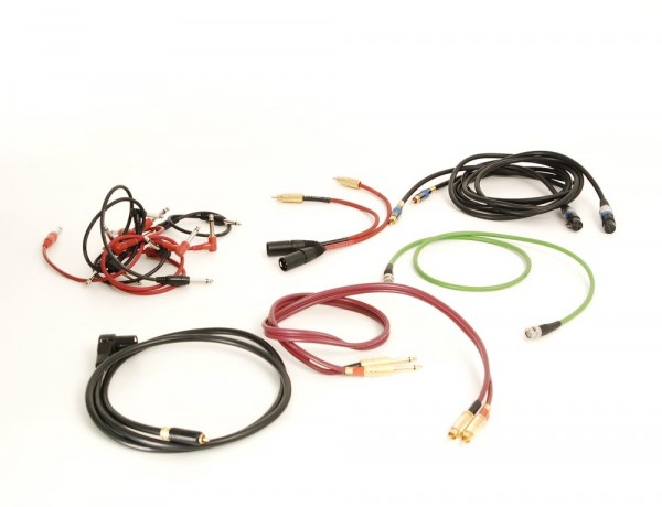 Konvolut adapter cable XLR, Cinch, BNC, jack, ...