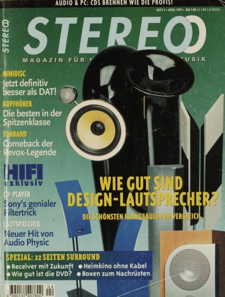 Stereo 4/1997 Zeitschrift