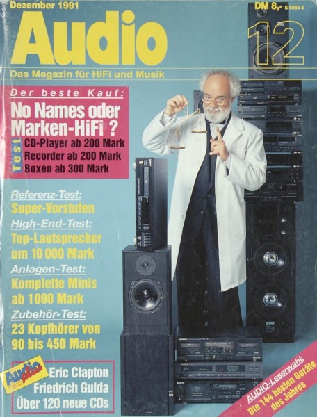 Audio 12/1991 Zeitschrift