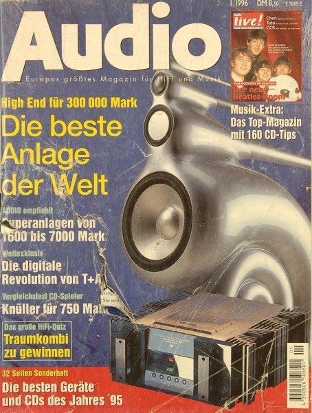 Audio 1/1996 Zeitschrift