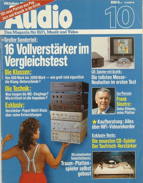 Audio 10/1984 Zeitschrift