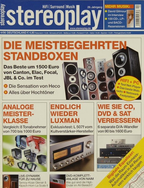 Stereoplay 4/2006 Zeitschrift