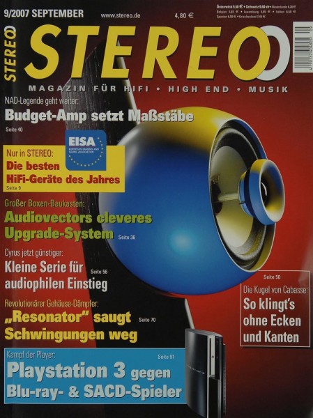 Stereo 9/2007 Zeitschrift
