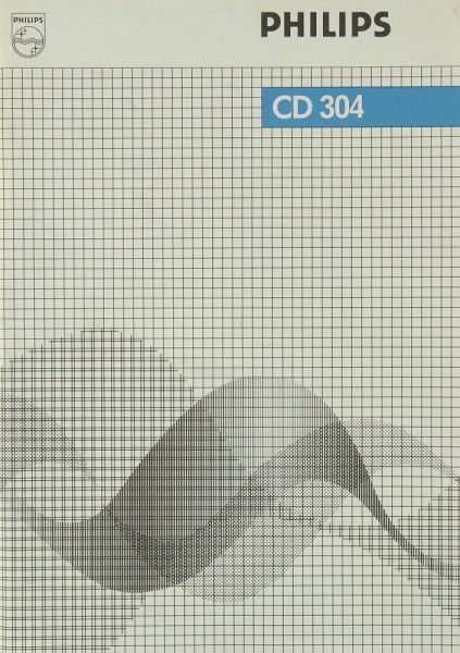 Philips CD 304 Manual