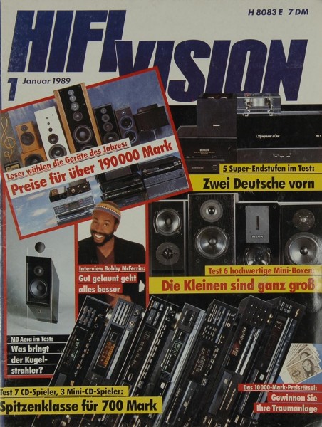 Hifi Vision 1/1989 Zeitschrift