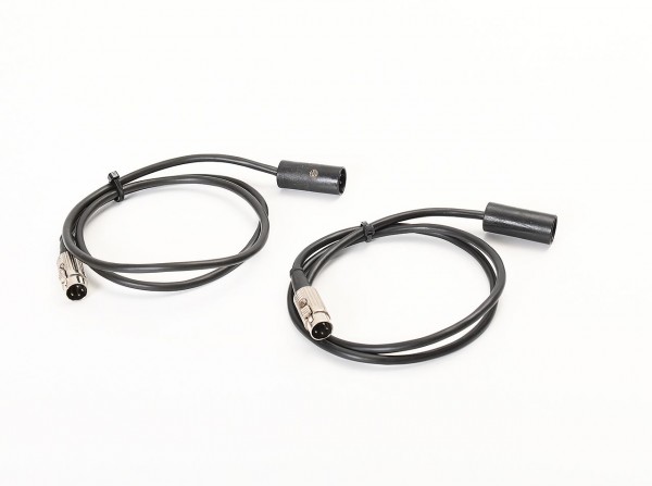 Verbindungskabel für Naim 1,0 m DIN 4-polig auf 3-pol XLR Stecker