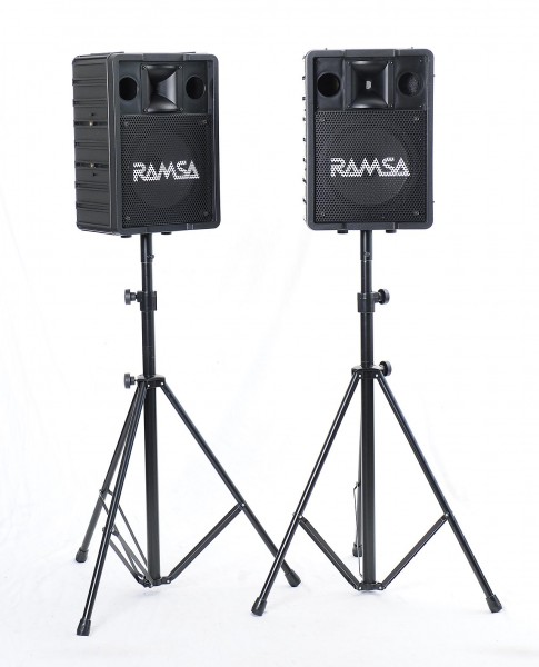 Panasonic RAMSA WA-A200 E mit Stativen