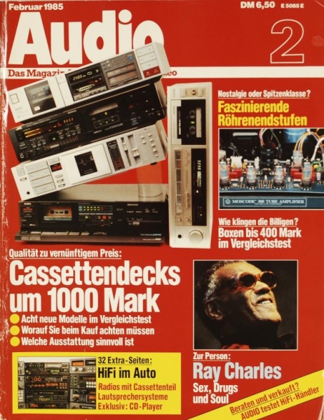 Audio 2/1985 Zeitschrift