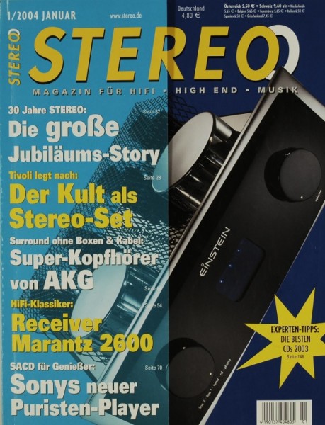 Stereo 1/2004 Zeitschrift