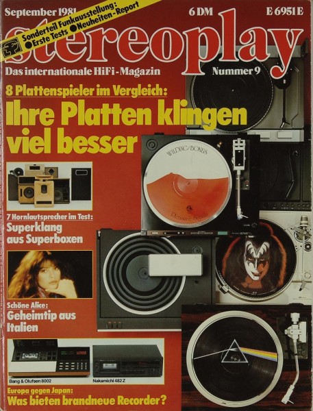 Stereoplay 9/1981 Zeitschrift