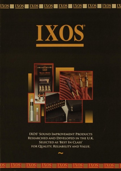 Ixos Product overview Brochure / Catalog