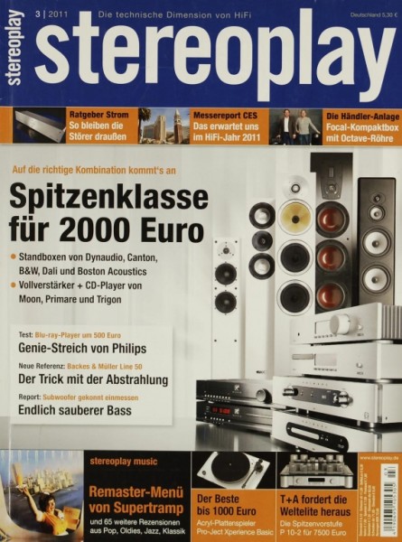 Stereoplay 3/2011 Zeitschrift