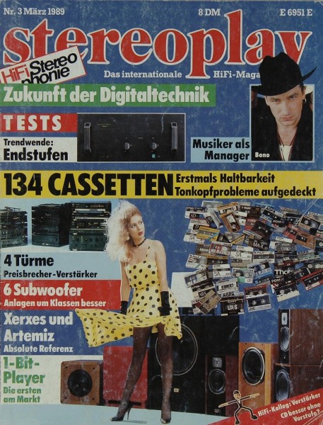Stereoplay 3/1989 Zeitschrift