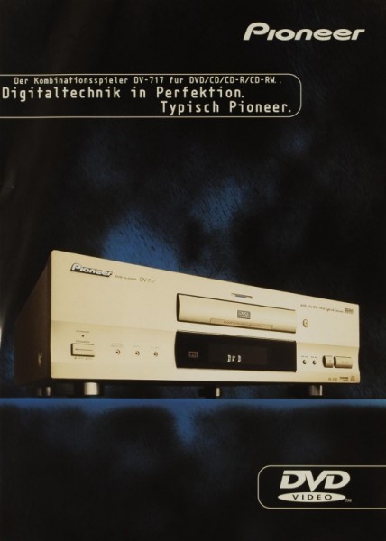 Pioneer DV-717 / DVL-909 / DV-505 Prospekt / Katalog