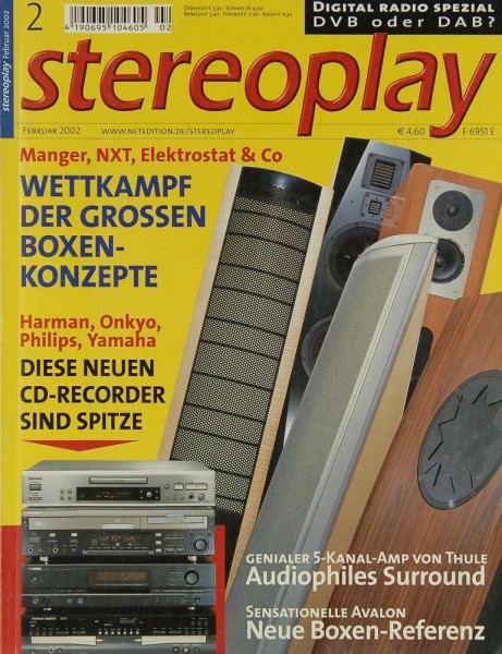 Stereoplay 2/2002 Zeitschrift