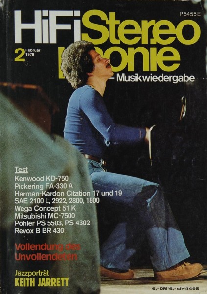 Hifi Stereophonie 2/1979 Zeitschrift