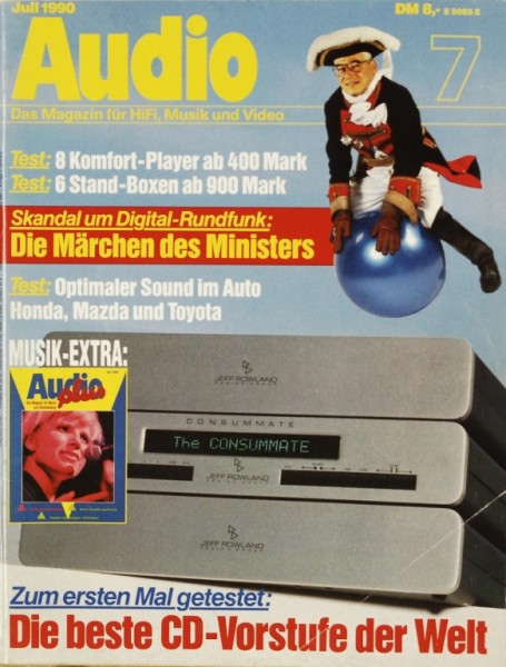 Audio 7/1990 Zeitschrift
