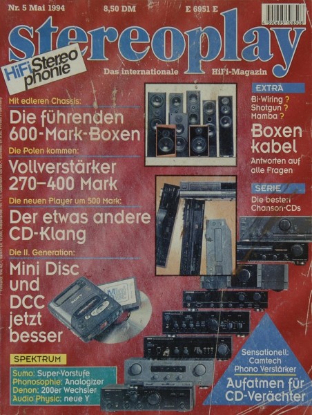 Stereoplay 5/1994 Zeitschrift