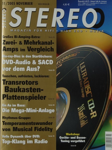 Stereo 11/2005 Zeitschrift