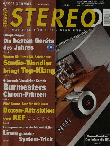 Stereo 9/2005 Zeitschrift