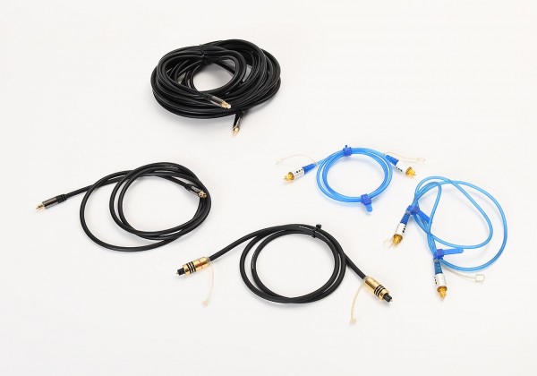 Bundle no. 135: Bundle with 5 Toslink digital cables