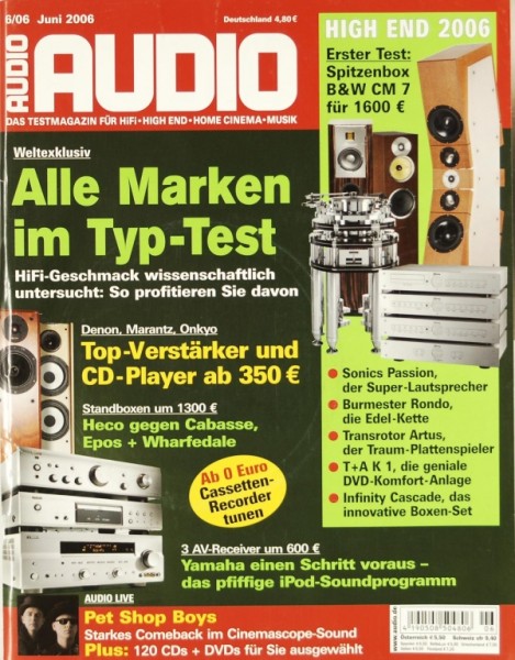Audio 6/2006 Zeitschrift
