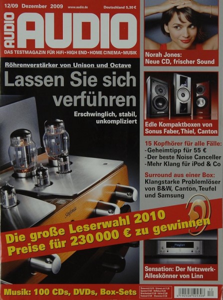 Audio 12/2009 Zeitschrift