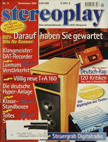 Stereoplay 11/1995 Magazine