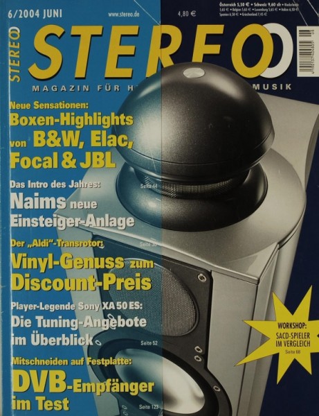 Stereo 6/2004 Zeitschrift