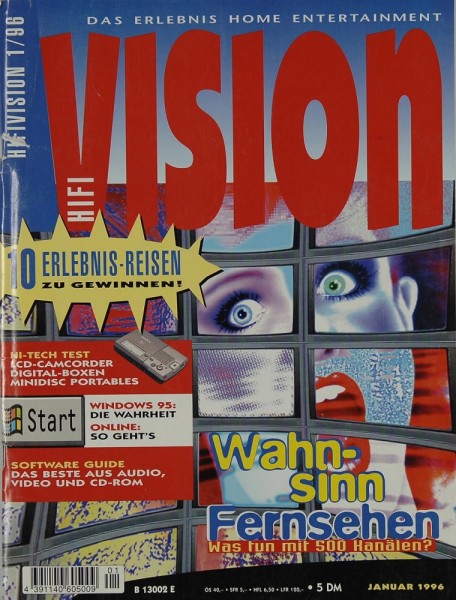 Hifi Vision 1/1996 Zeitschrift