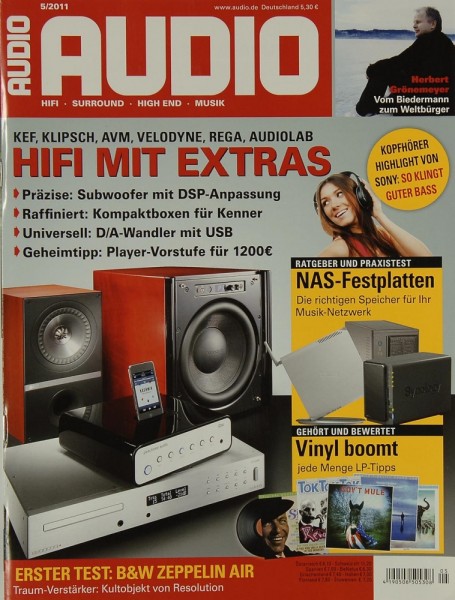 Audio 5/2011 Zeitschrift